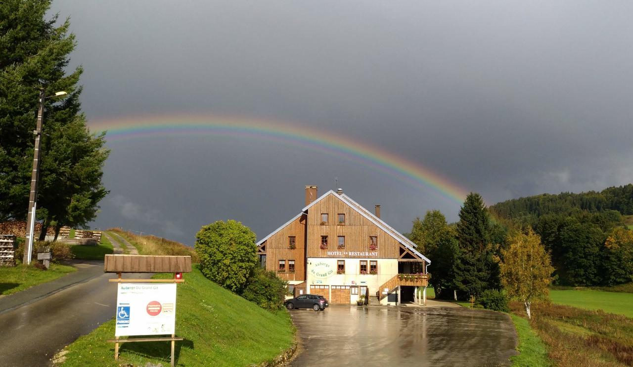 Hotel Auberge Du Grand Git La Chaux Neuve Luaran gambar